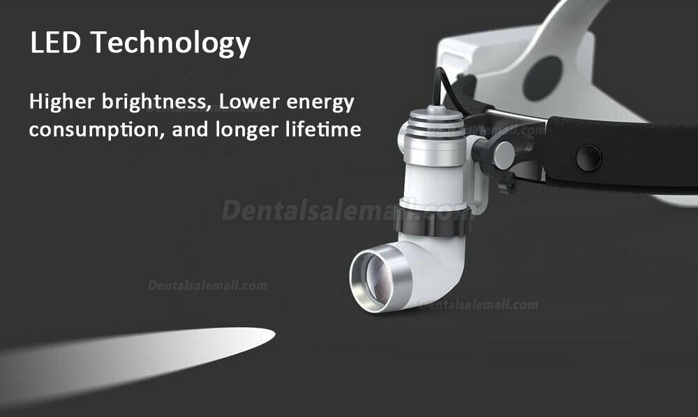 KWS 3W LED Surgical Medical Headlight Adjustable Dental Headlamp KD-202A-4